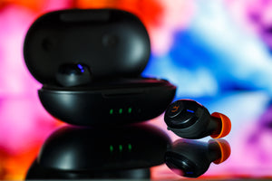 ultro Gravity Wireless Earbuds Black & Orange